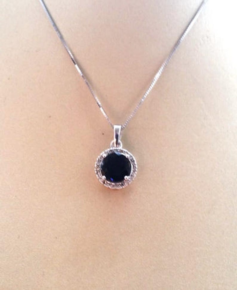 Aooaz Silver Material Necklace Womens Girls Five Round Stone Pendant Necklaces Silver Anniversary