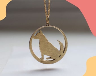 Chamr pendant with dog, perfect gift idea for dogs lovers, dog pendant, jewelry