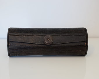 Gafas caso, caja de gafas de madera, gafas caja marrón, estuche de gafas con su nombre, caja de gafas de madera, caja de gafas de sol regalo personalizado perfecto