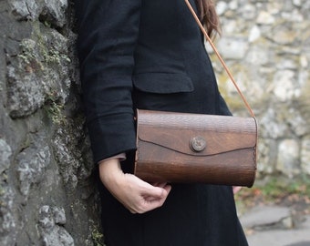 Big wooden bag, unique bag, made with love, shoulders bag, gift idea, clutch, luxury bag, unique gift idea for her