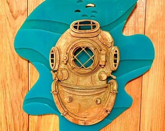 Mark V Vintage Diver Helmet