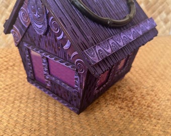 Purple Lite-up Tiki Hut Purse!