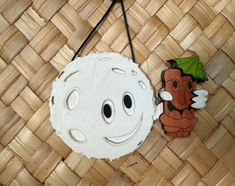 Mai Tais on the Moon Ornament