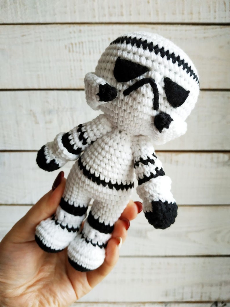 Stormtrooper crochet pattern PDF Amigurumi Star wars dolls Etsy