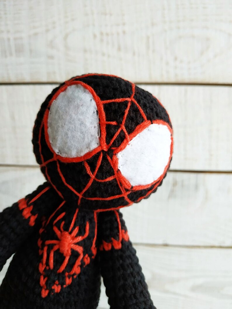 Miles Morales the Ultimate Spider-man Crochet Pattern PDF | Etsy