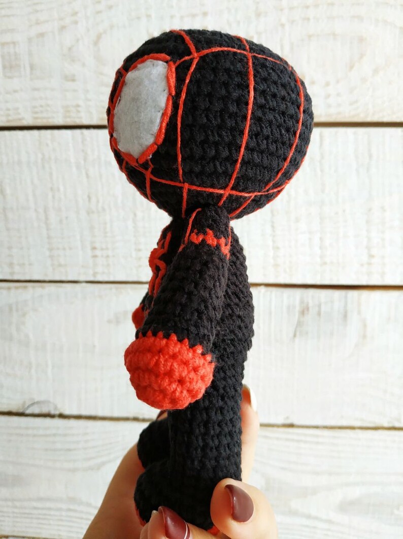 Miles Morales The ultimate SpiderMan crochet pattern PDF Etsy