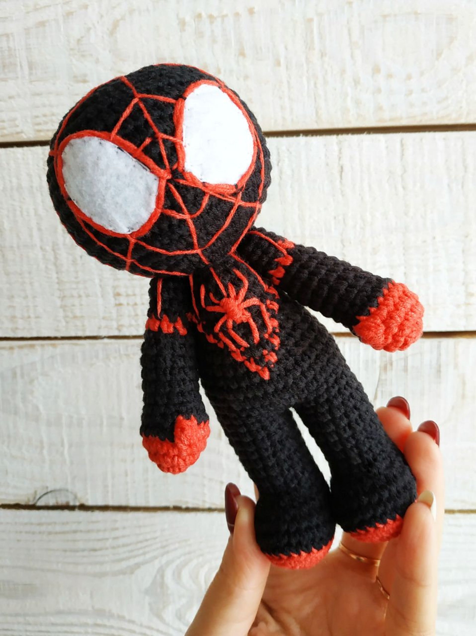 Miles Morales The ultimate SpiderMan crochet pattern PDF Etsy