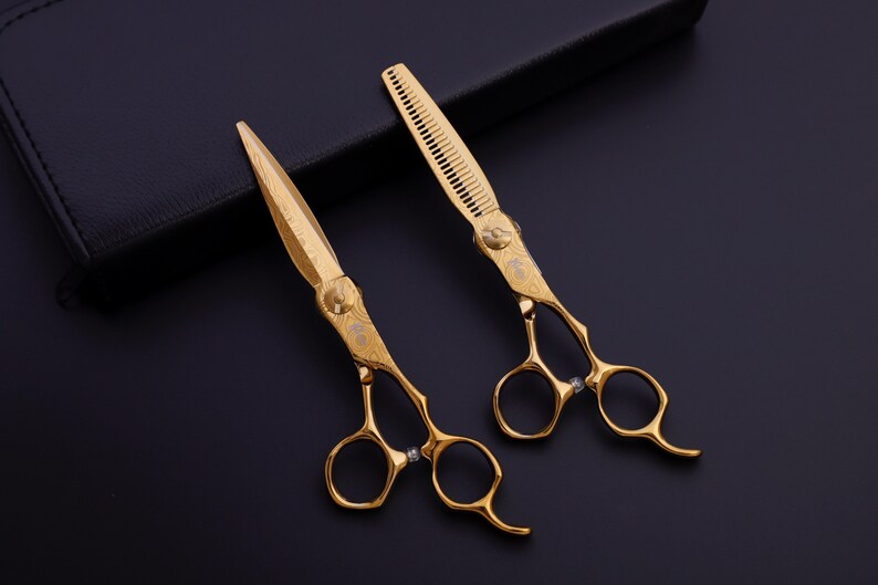 Professional Japanese Hair cutting Shears 6 Titanium Etsy