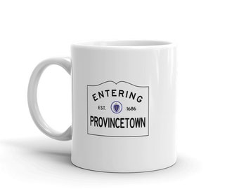 Provincetown Mug, Provincetown Gift for Couple, LGBTQ Housewarming Gift, Gay Wedding Gift for Friend, Queer Office Decor, LGBTQ Pride