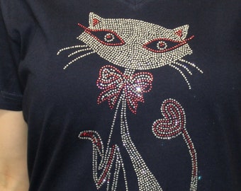 Cat Tee T-Shirt Gift For Cat Owner Cat Mom Gift For Cat Lover