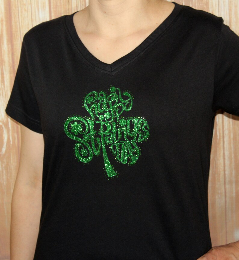 bling st pattys day shirts