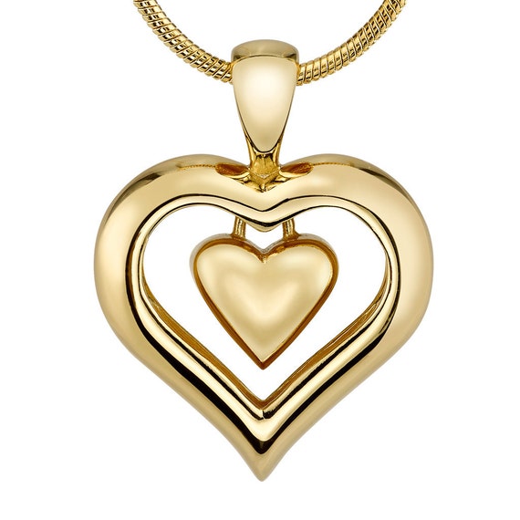 eternity heart necklace