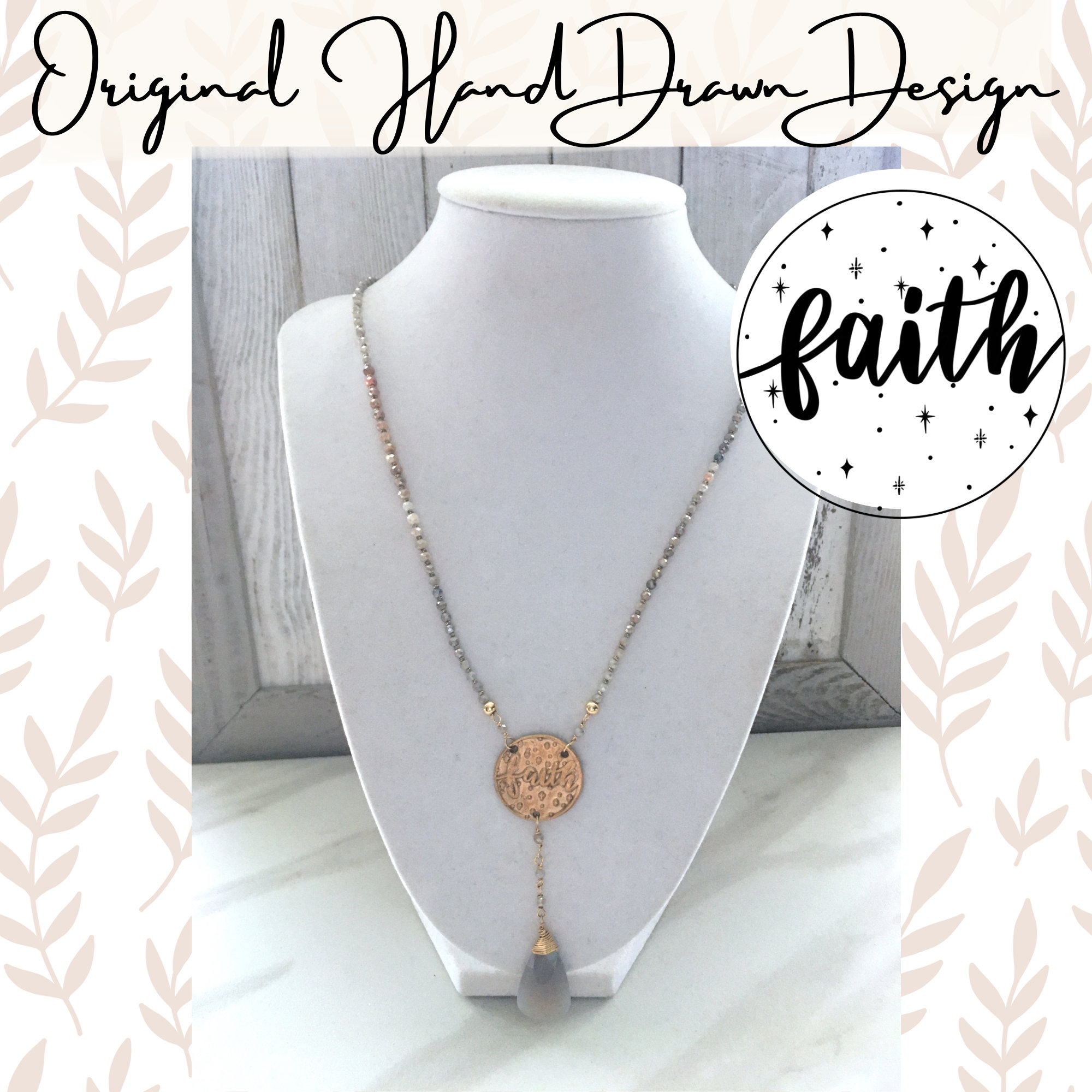 Faith Over Fear Faith Necklace. Christian Jewelry That is the Etsy