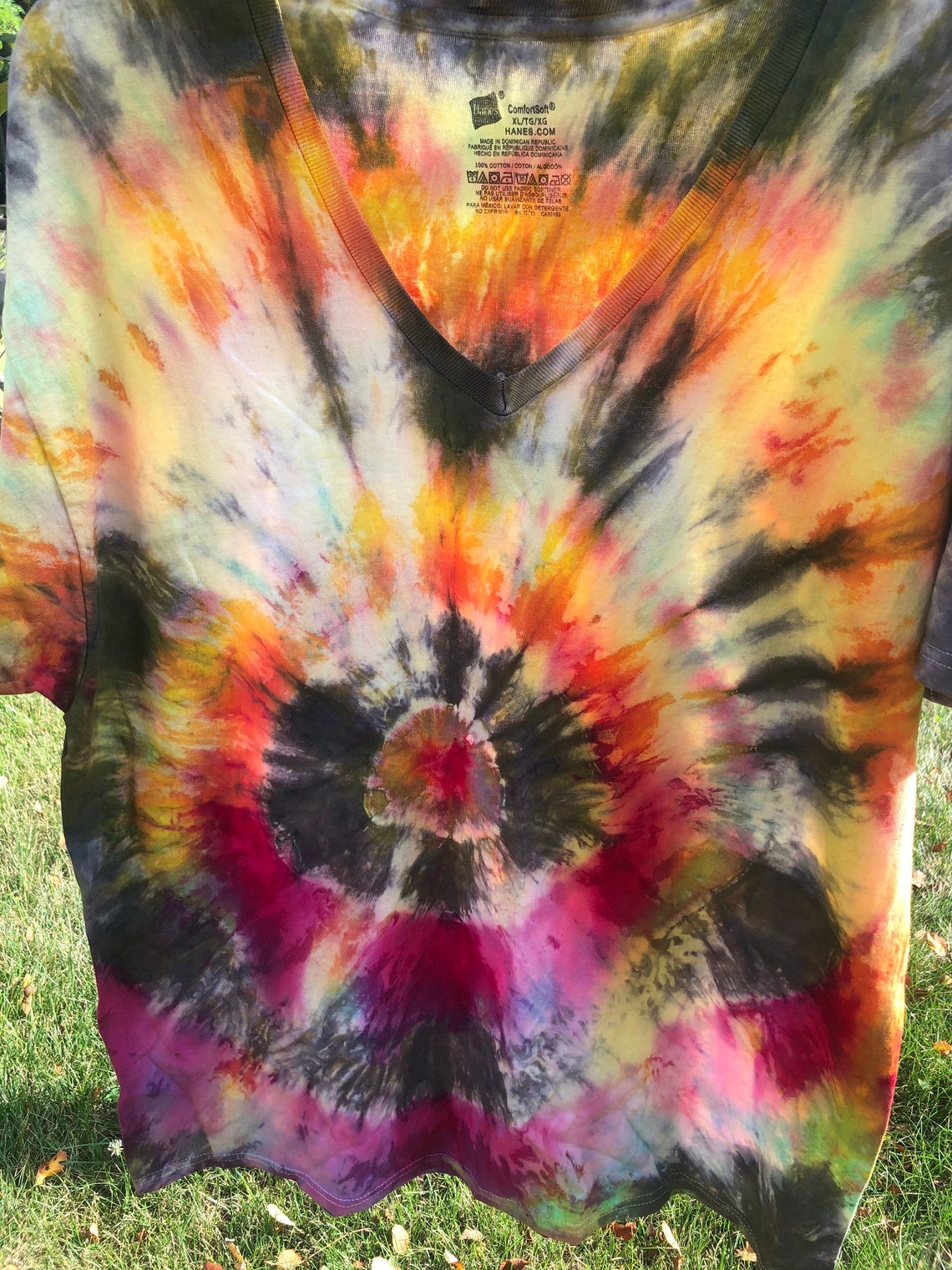 Bullseye Multi Color Tie Dye - Etsy