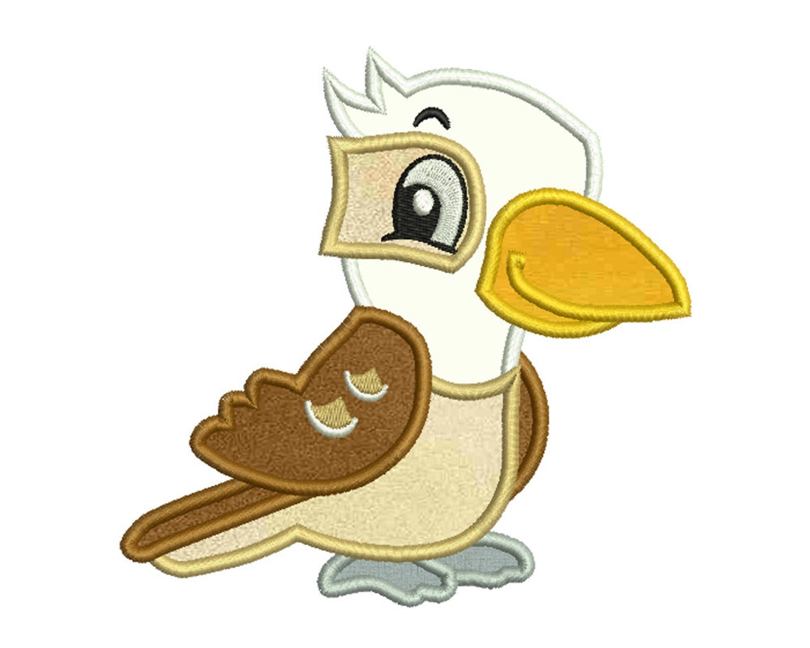 Australian Kookaburra Machine Applique Embroidery Animal Etsy