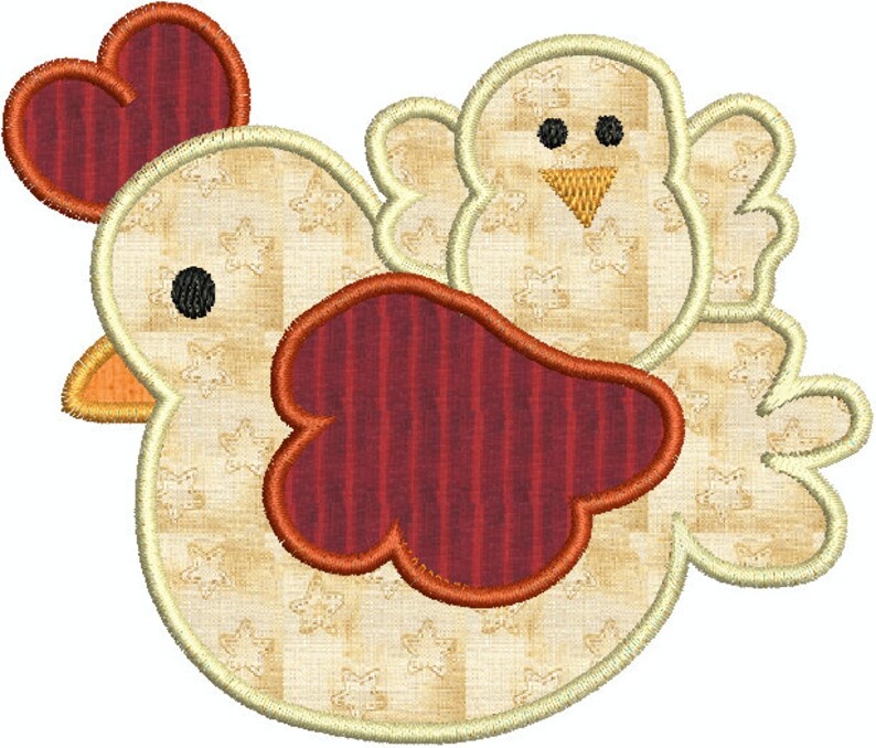 Farm Machine Applique Embroidery animals Etsy