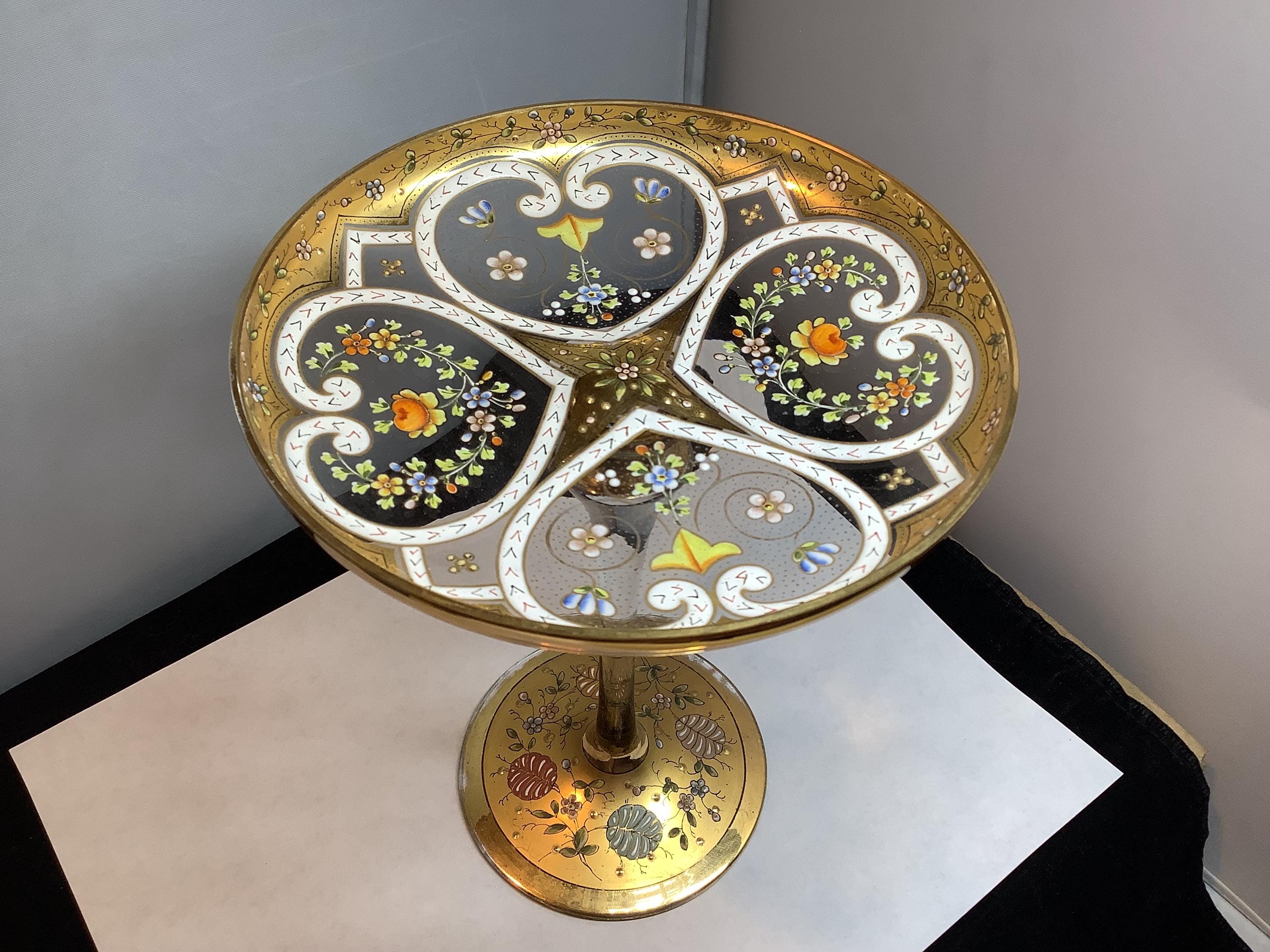 Antique Moser Glass - Etsy Australia