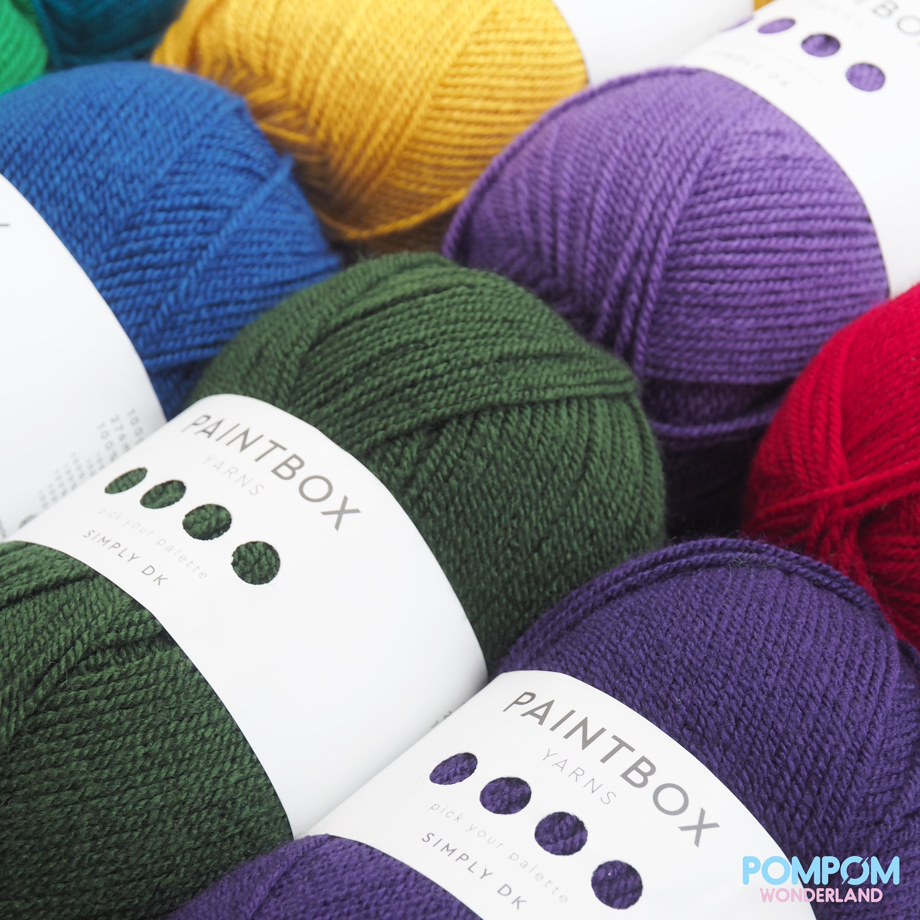 Paintbox Yarns Pick Your Palette Sock Yarn SF01 Fairisle Candyshop