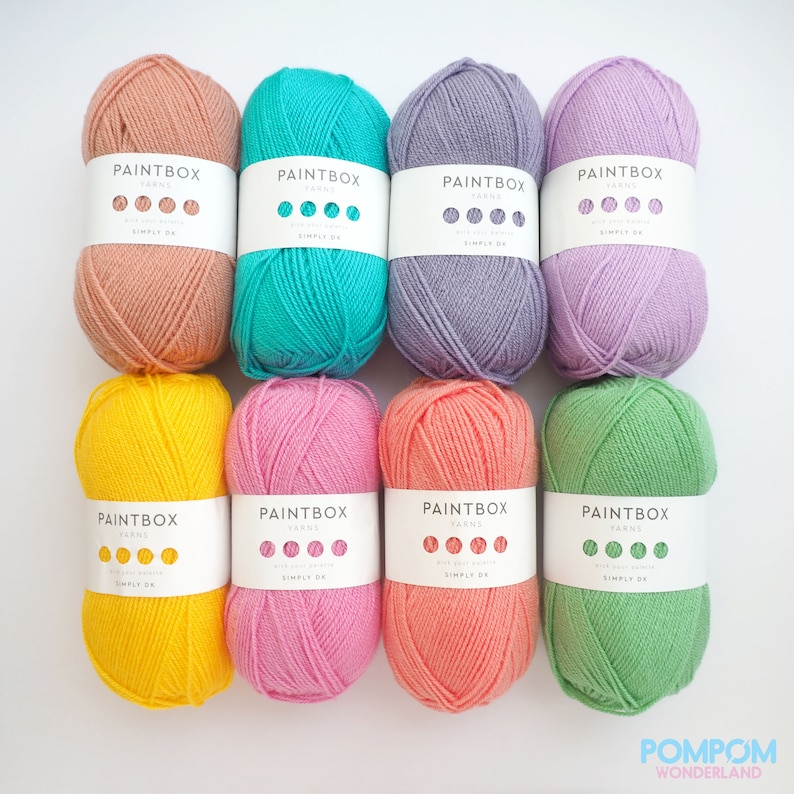 Paintbox Yarns Simply DK Sweet Tone Acrylic Yarns image 1