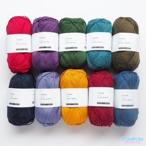 Yarn and Colors MUST-HAVE 50g (Dark Tone)