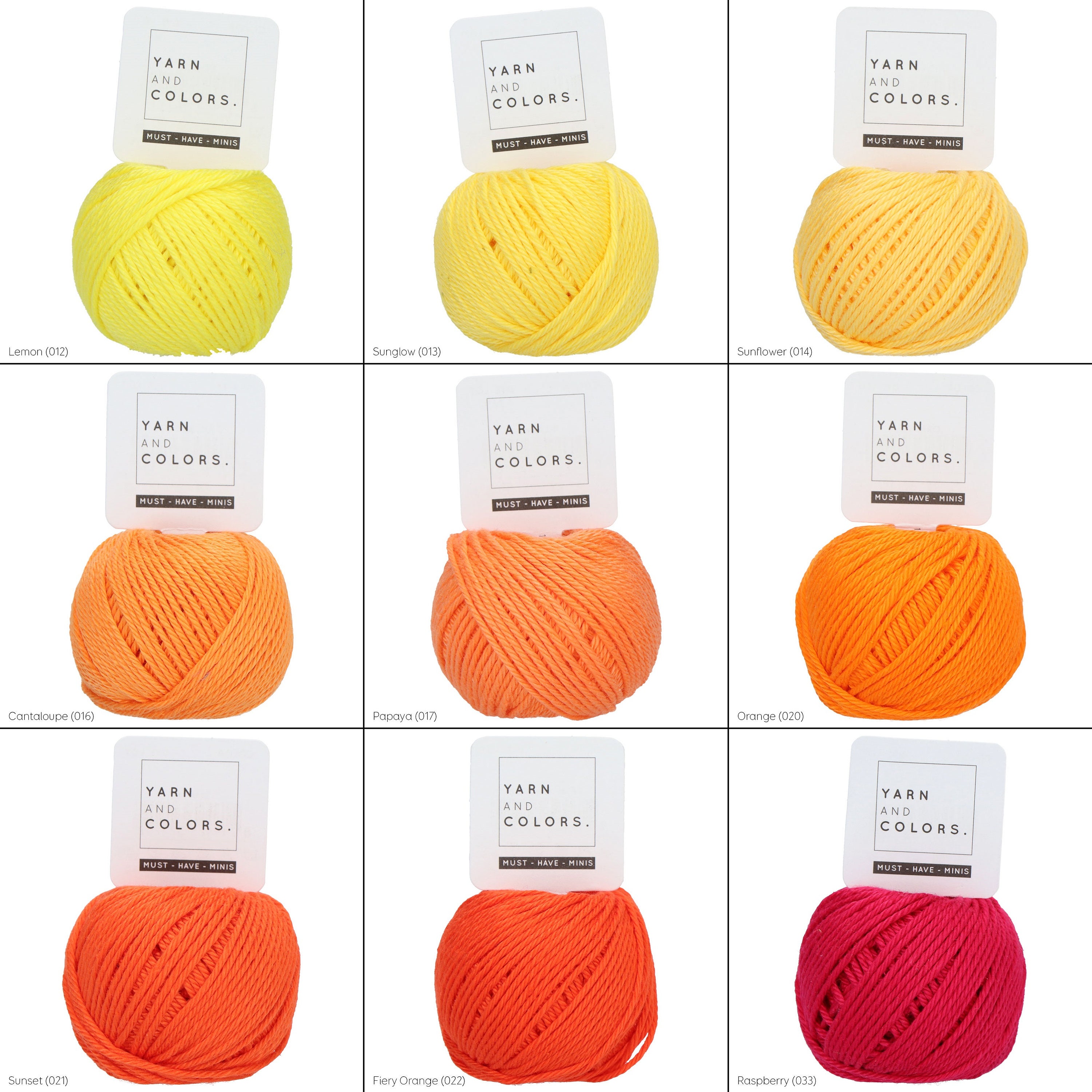 Must-Have Mini CAL Yarn and Colors