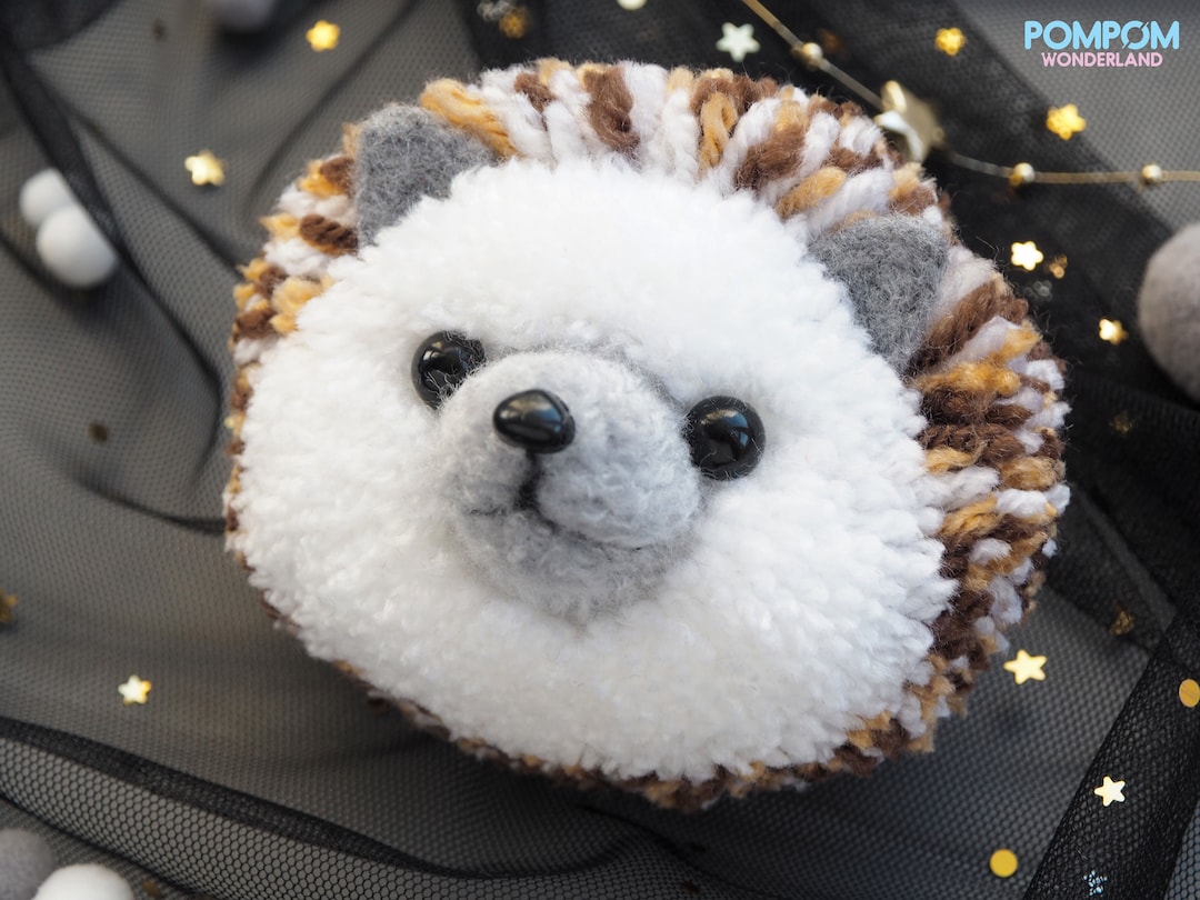 Huxibai Porte-clés Décoratif Avec Pompon En Peluche En Forme