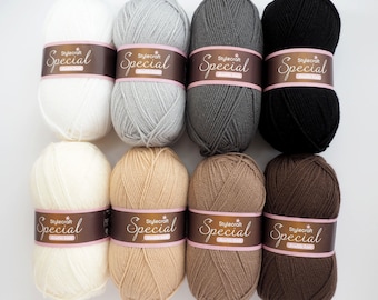 Stylecraft Yarns Special DK - Natural Tone - Acrylic Yarns