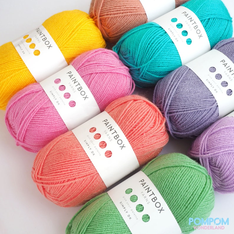 Paintbox Yarns Simply DK Sweet Tone Acrylic Yarns Etsy Sweden