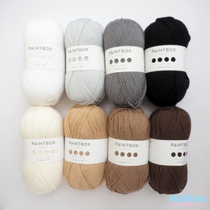 Paintbox Yarns Simply DK Natural Tone Acrylic Yarns image 1