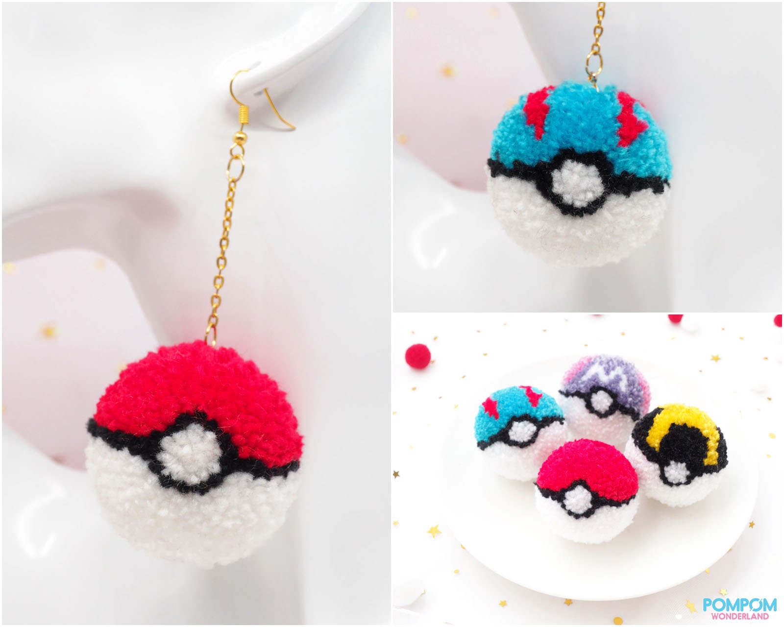 Pikachu Pom Pom - Etsy