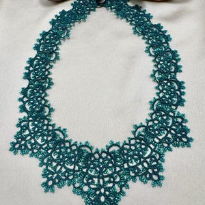 Tatted necklace