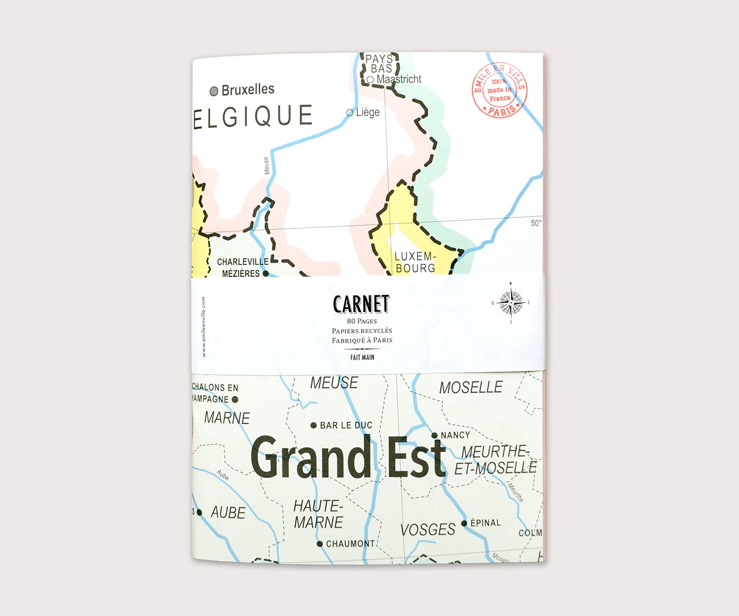 Carnet A5 - Notebook Grand Est/Île-De-France Hauts-De-France