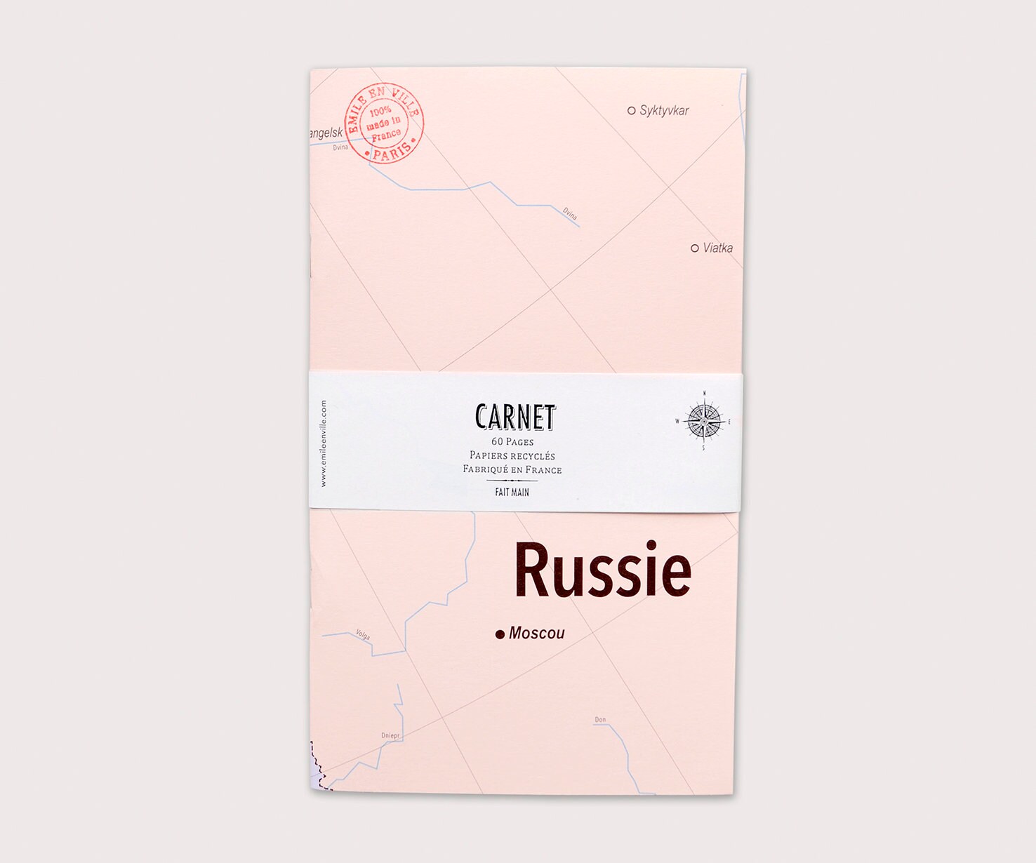 Carnet de Note - Notebook Russie
