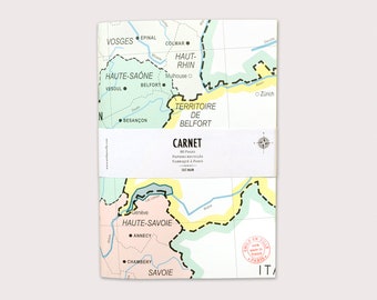 Carnet A5 - Notebook - Bourgogne-Franche-Comté / Switzerland
