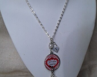 necklace "I love you granny"