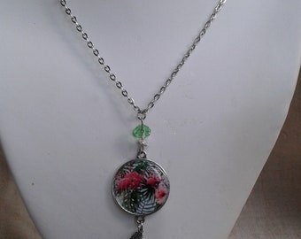 "Pink flamingo" necklace