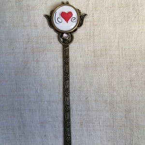 Hair pick "amore"