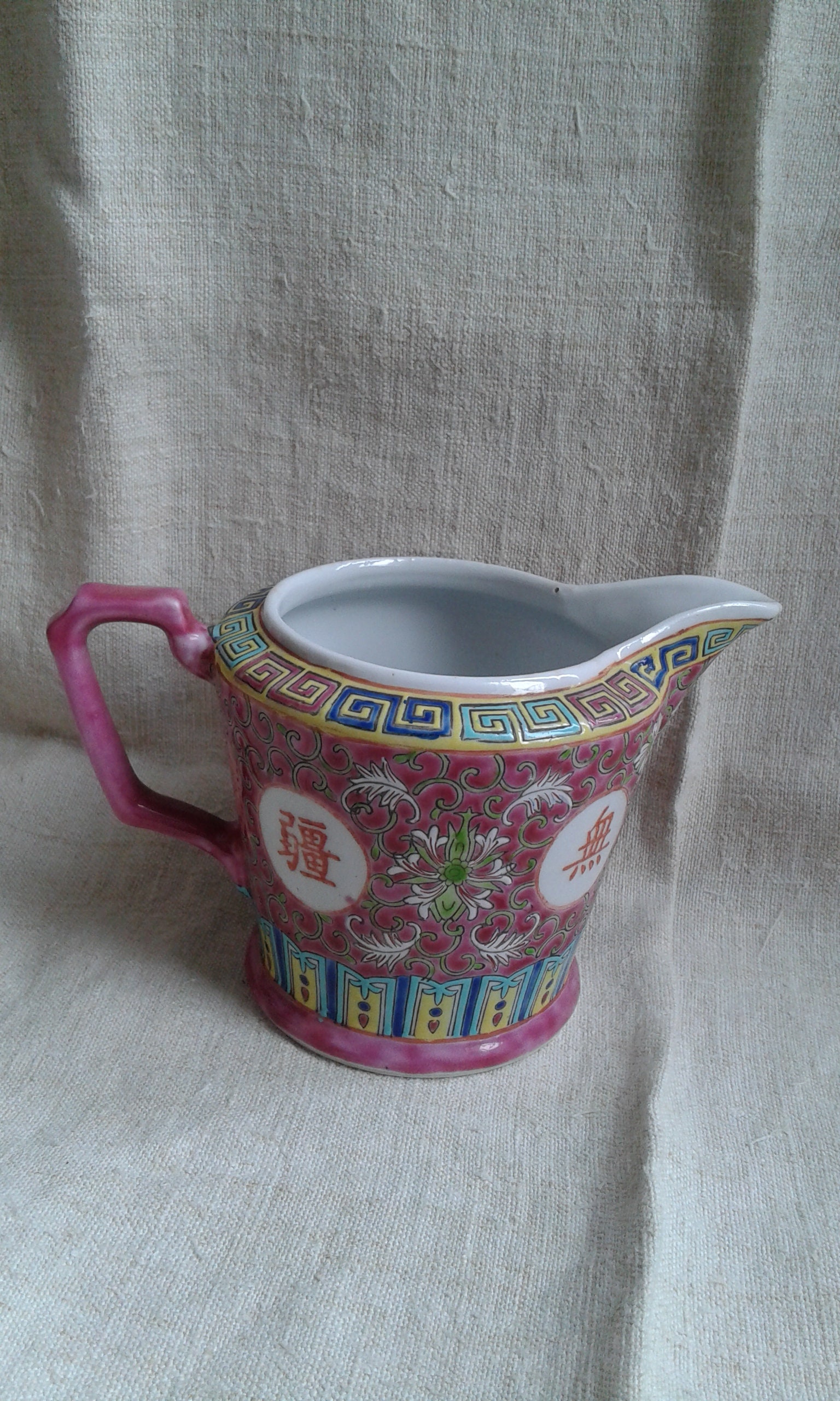 Pot à Lait, Cloissoné, Japonais, en Porcelaine