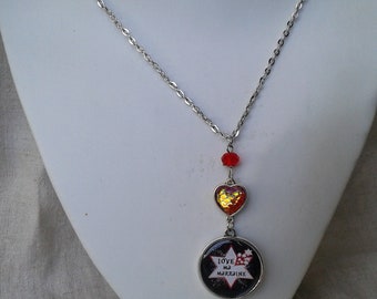 necklace "love my godmother"