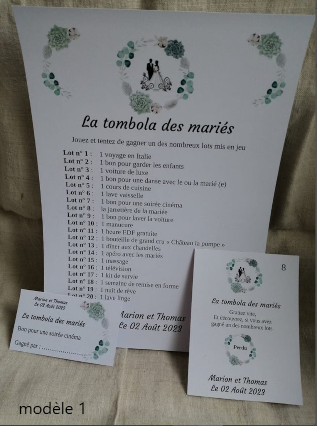 Haizct Confezione da 50 carte da gioco da grattare per