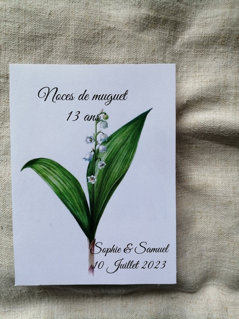 carte "anniversaire de mariage", personnalisable image 6