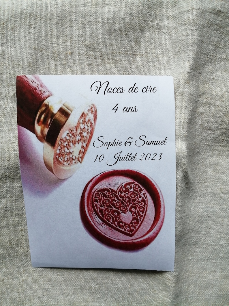 carte "anniversaire de mariage", personnalisable image 2