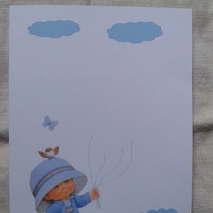 arbre à empreintes petit garçon, pour baptême, babyshower, personnalisable