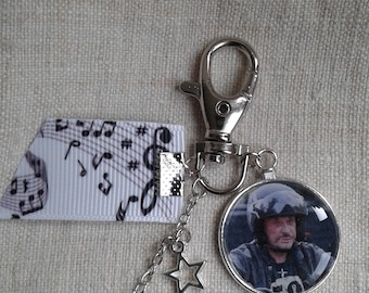 Porte-clés Johnny Hallyday - Neuf, Fabriqué En France, Sans Marque
