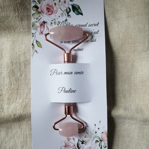 regalo da offrire, rullo massaggiante con relativa card, personalizzabile, 8 modelli tra cui scegliere