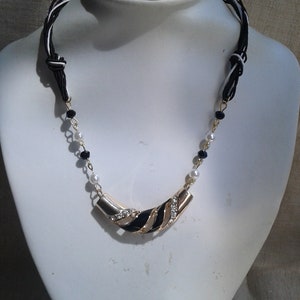 &quot;Marriage of gold, white and black&quot;
