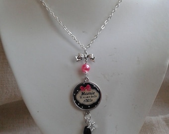 collier "mamie tu es ma belle étoile"