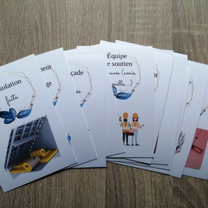 Set mit 25 Schrittkarten für die Hausrenovierung
