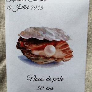 carte "anniversaire de mariage", personnalisable image 7
