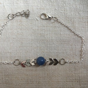 bracelet &quot;chain spike and aventurine&quot;